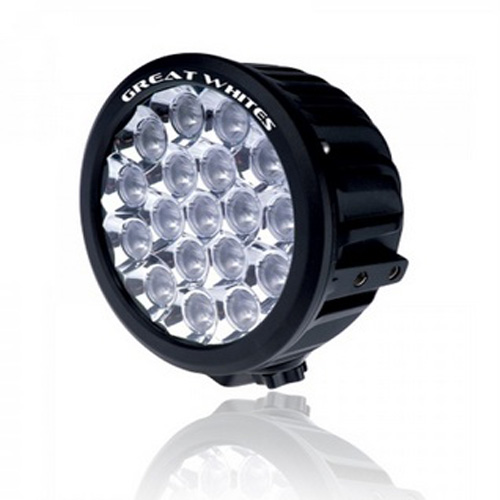 Great Whites GWR5182 18 LED Wide Angle Round Driving Light