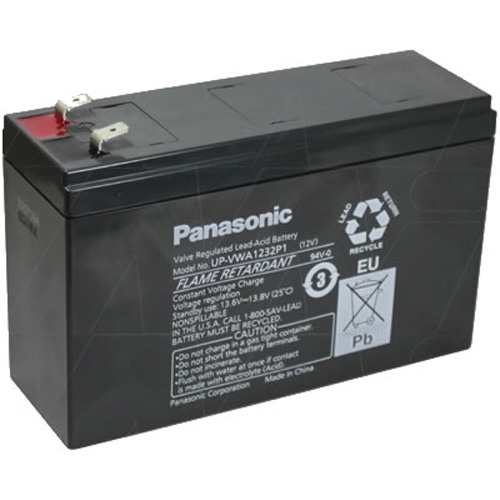 Аккумулятор panasonic up vw1220p1