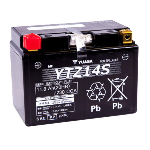 Yuasa YTZ14-S YTZ Maintenance Free | Batteries Direct